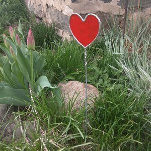 Heart Garden Ornament